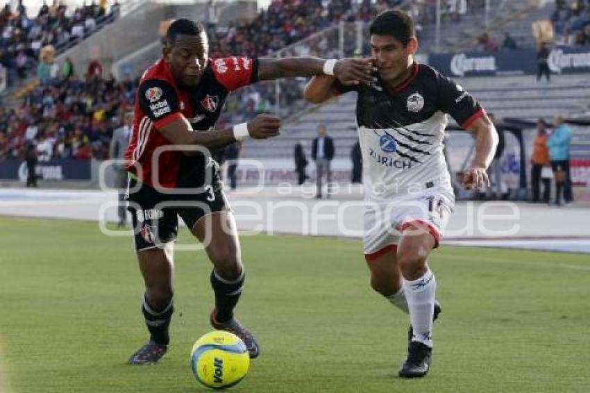 FÚTBOL . LOBOS BUAP VS ATLAS