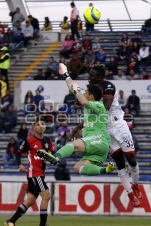 FÚTBOL . LOBOS BUAP VS ATLAS