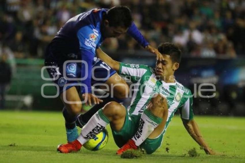 FÚTBOL . LEÓN VS CLUB PUEBLA