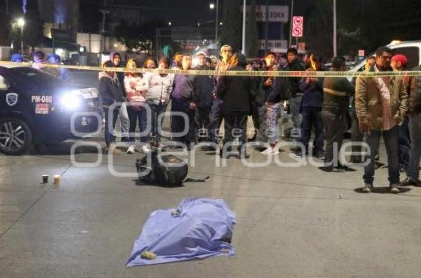 MOTOCICLISTA ATROPELLADO