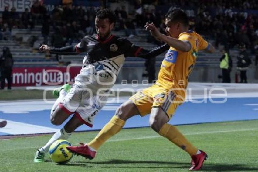 FÚTBOL . LOBOS BUAP VS TIGRES