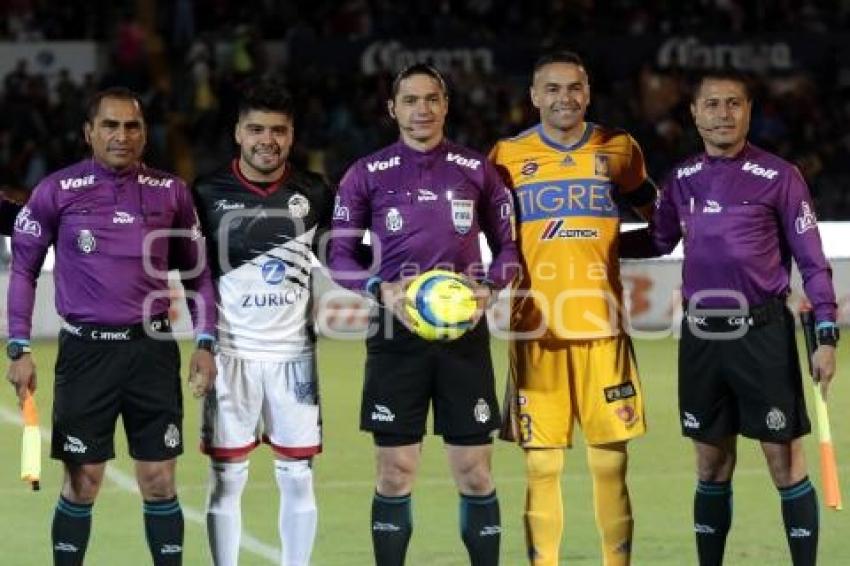 FÚTBOL . LOBOS BUAP VS TIGRES