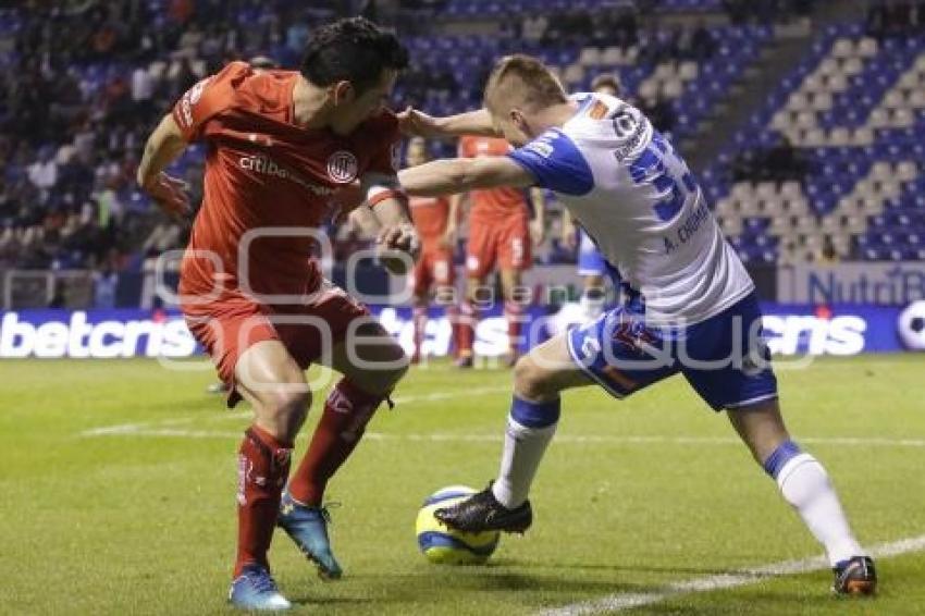 FÚTBOL . CLUB PUEBLA VS TOLUCA