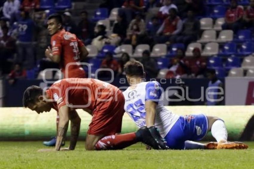 FÚTBOL . CLUB PUEBLA VS TOLUCA