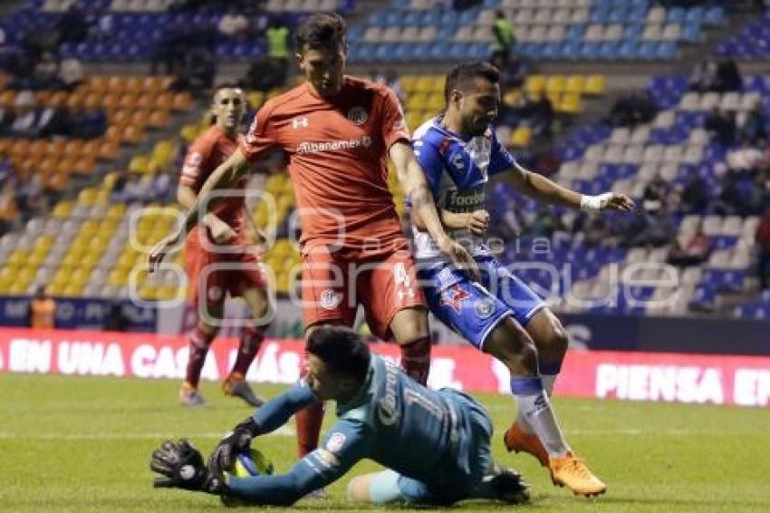 FÚTBOL . CLUB PUEBLA VS TOLUCA