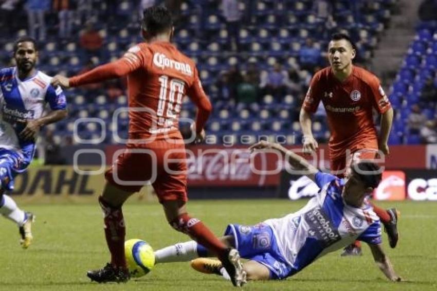 FÚTBOL . CLUB PUEBLA VS TOLUCA