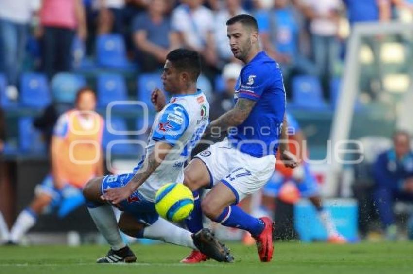 FÚTBOL . CRUZ AZUL VS CLUB PUEBLA