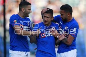 FÚTBOL . CRUZ AZUL VS CLUB PUEBLA