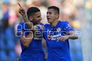 FÚTBOL . CRUZ AZUL VS CLUB PUEBLA