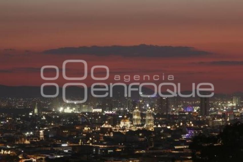 ATARDECER . PUEBLA
