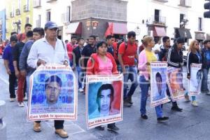 MANIFESTACIÓN  . AYOTZINAPA