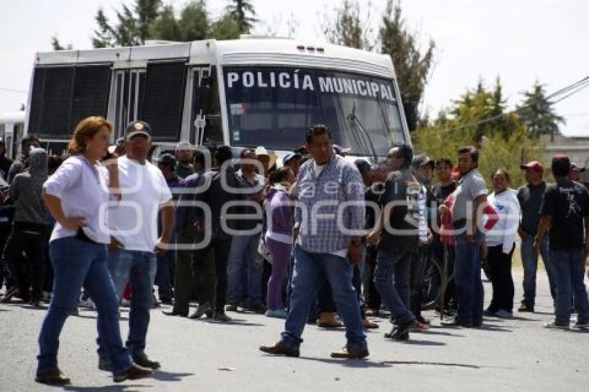 PROTESTA . ZACACHIMALPA