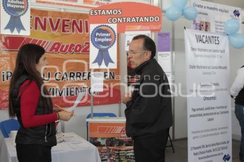 FERIA DE EMPLEO . SAN ANDRÉS CHOLULA