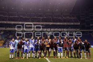 FÚTBOL . CLUB PUEBLA VS NECAXA