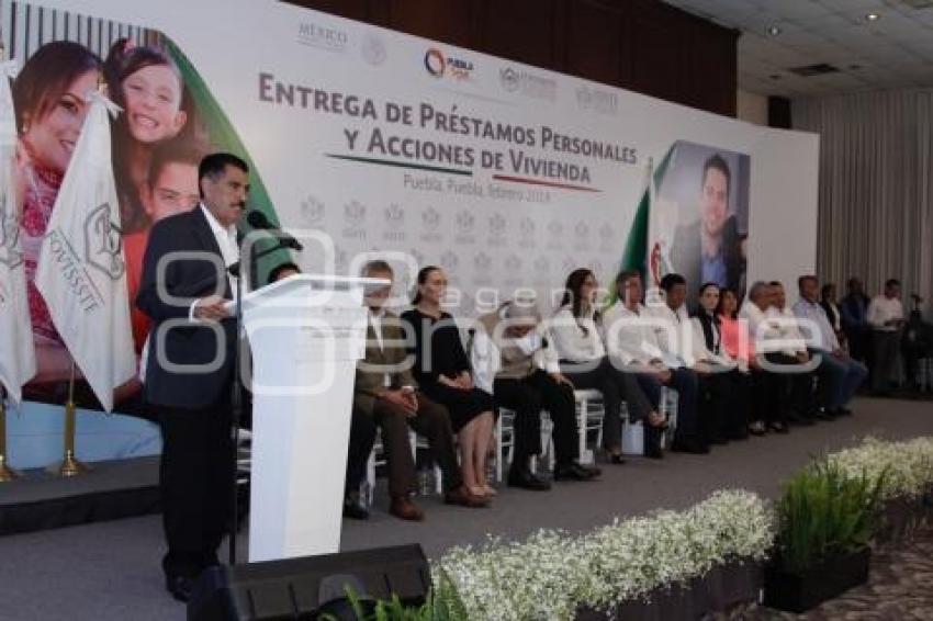 ISSSTE . ENTREGA PRÉSTAMOS