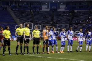 FÚTBOL . CLUB PUEBLA VS NECAXA