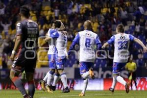 FÚTBOL . CLUB PUEBLA VS NECAXA