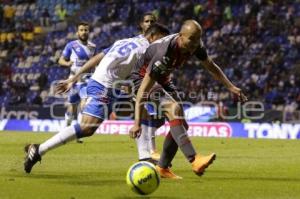 FÚTBOL . CLUB PUEBLA VS NECAXA