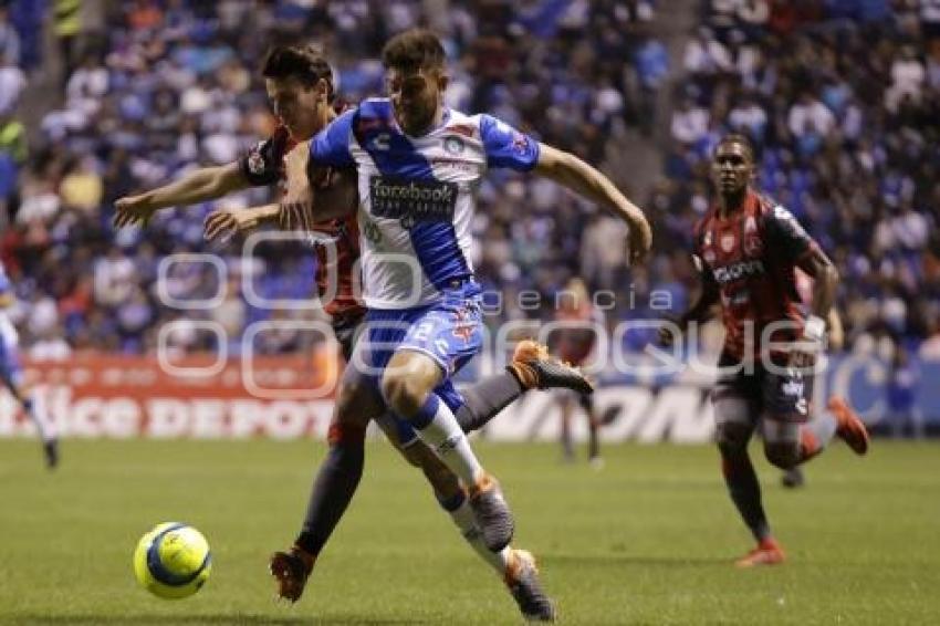 FÚTBOL . CLUB PUEBLA VS NECAXA