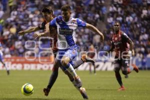 FÚTBOL . CLUB PUEBLA VS NECAXA