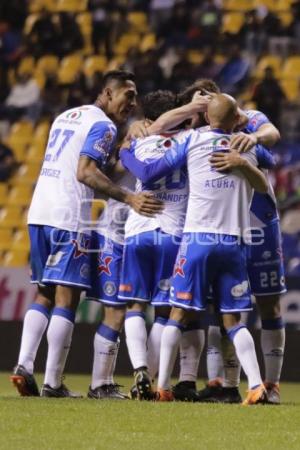 FÚTBOL . CLUB PUEBLA VS NECAXA