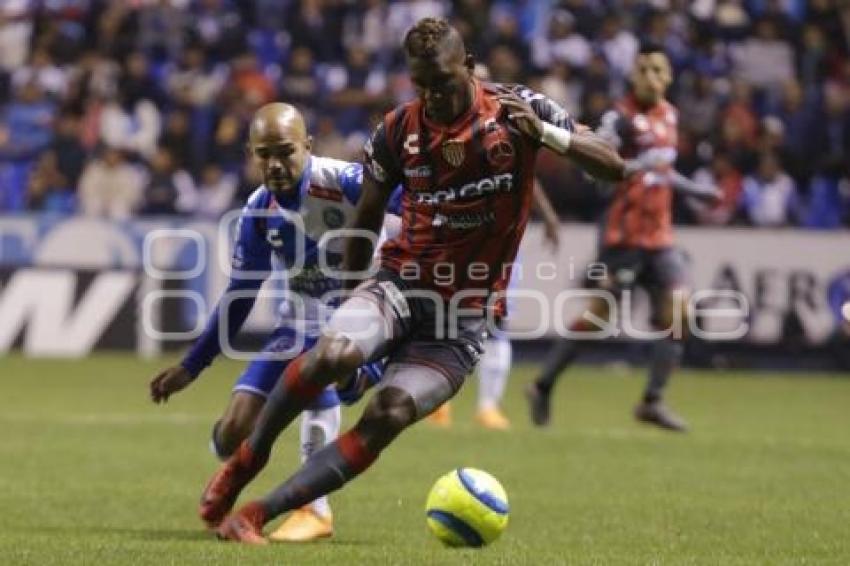 FÚTBOL . CLUB PUEBLA VS NECAXA