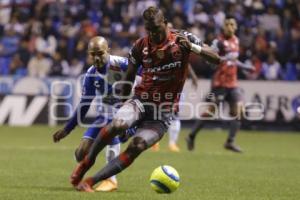 FÚTBOL . CLUB PUEBLA VS NECAXA