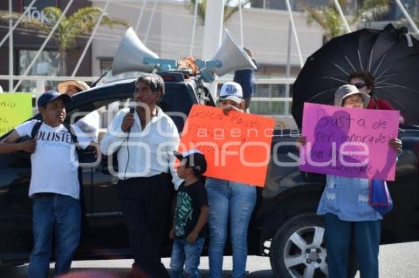 MANIFESTACIÓN VÍA ATLIXCAYOTL