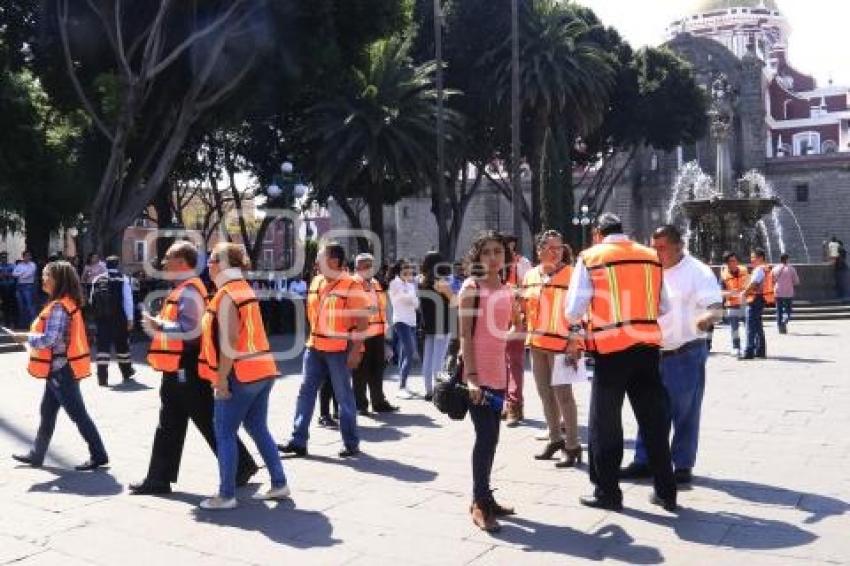 SIMULACRO DE SISMO