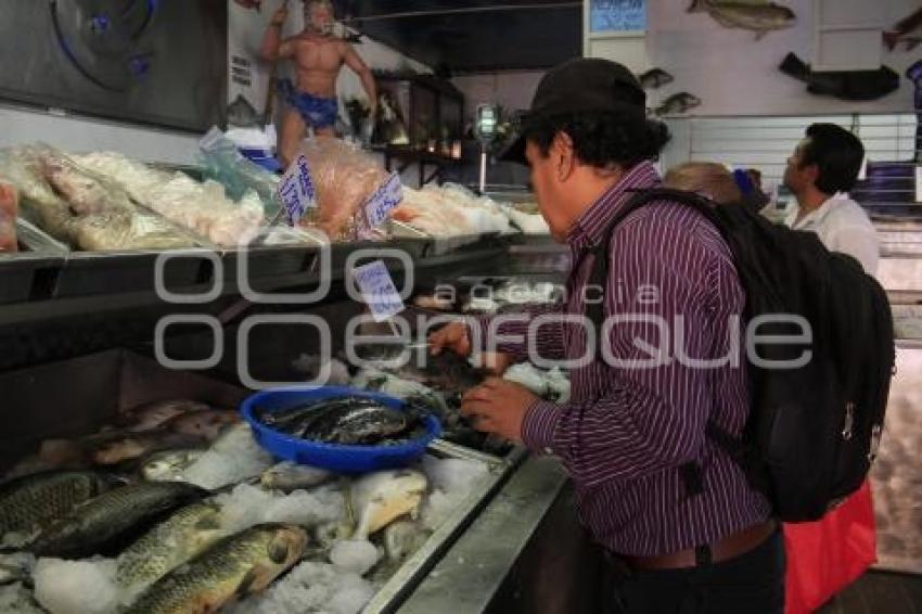 CUARESMA . PESCADOS Y MARISCOS