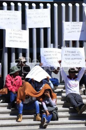 MANIFESTACION . FUERZA INDÍGENA