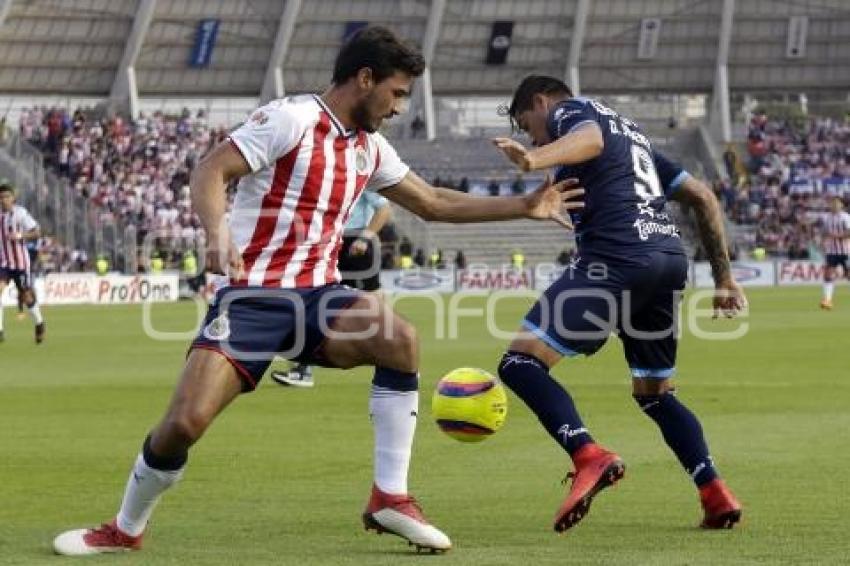 FÚTBOL . LOBOS BUAP VS CHIVAS