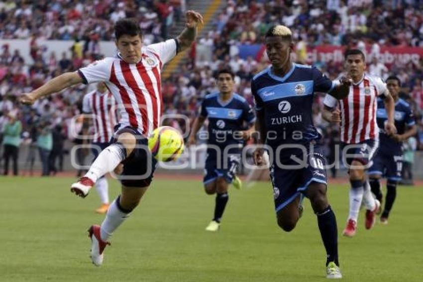 FÚTBOL . LOBOS BUAP VS CHIVAS