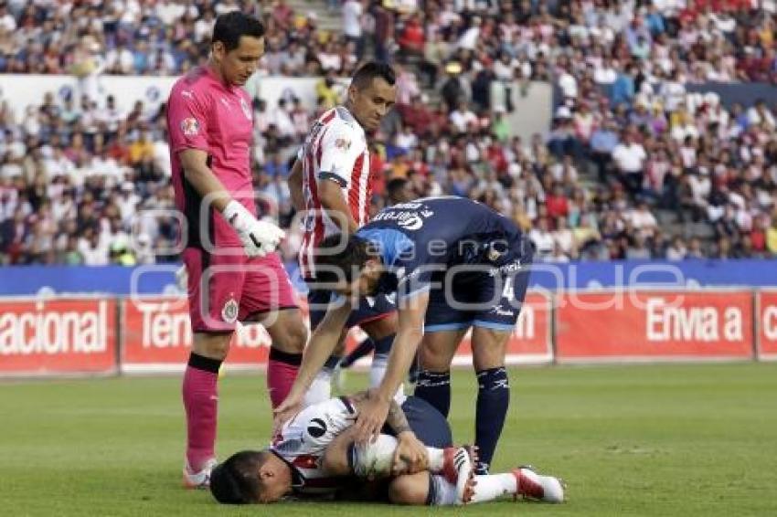 FÚTBOL . LOBOS BUAP VS CHIVAS