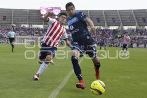 FÚTBOL . LOBOS BUAP VS CHIVAS