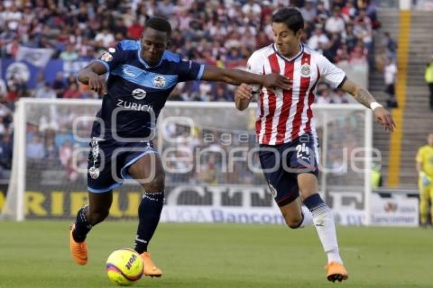FÚTBOL . LOBOS BUAP VS CHIVAS