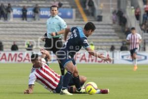 FÚTBOL . LOBOS BUAP VS CHIVAS