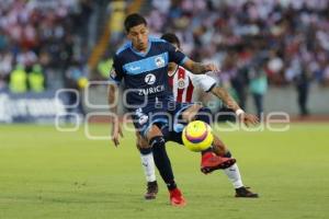 FÚTBOL . LOBOS BUAP VS CHIVAS