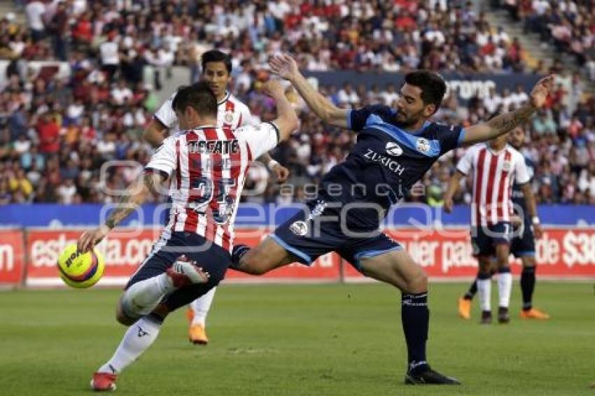 FÚTBOL . LOBOS BUAP VS CHIVAS