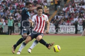 FÚTBOL . LOBOS BUAP VS CHIVAS