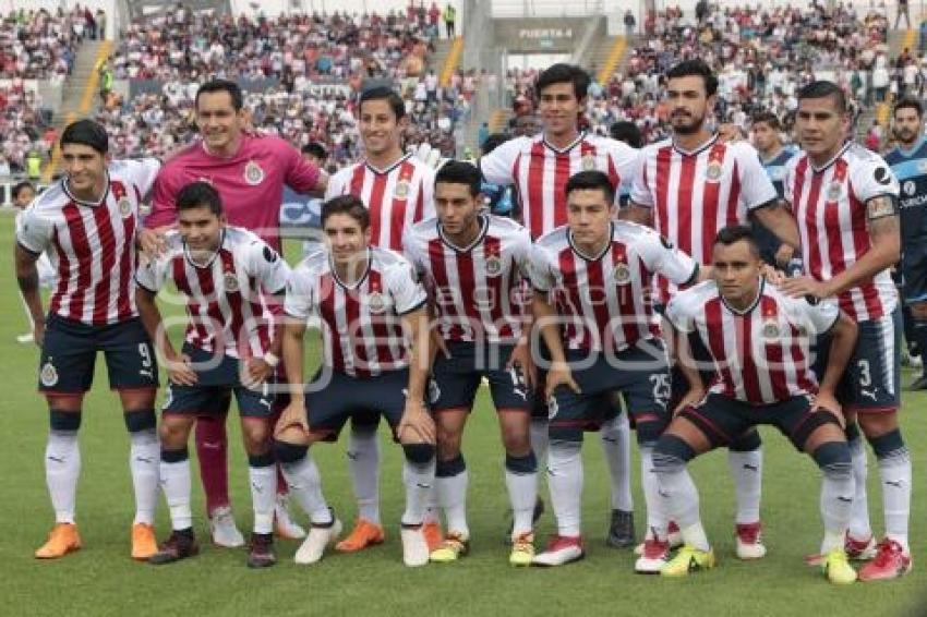 FÚTBOL . LOBOS BUAP VS CHIVAS