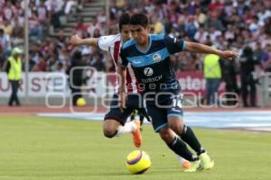 FÚTBOL . LOBOS BUAP VS CHIVAS