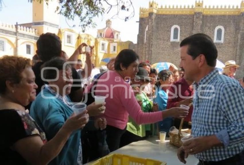 FIESTA DE LA TLAHUANCA . CHOLULA