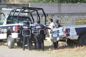 CADÁVER . MUJER . HUEJOTZINGO