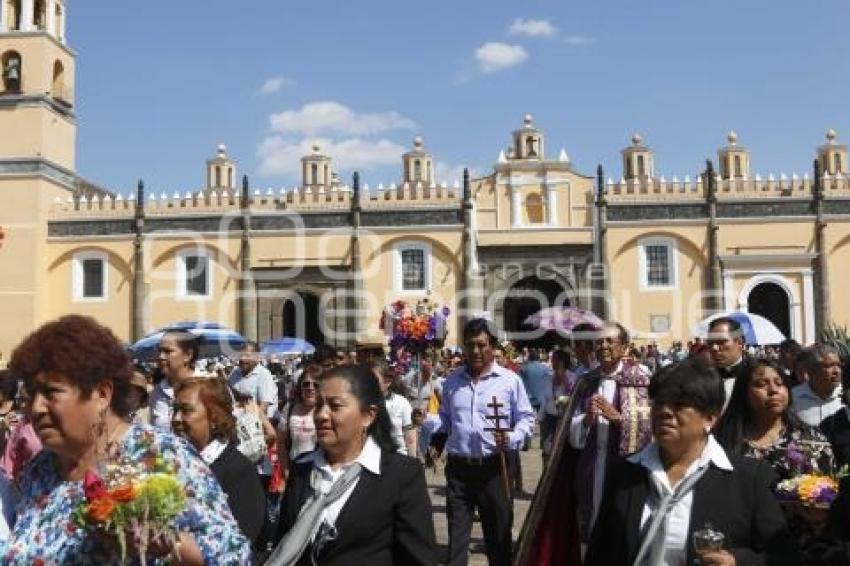 FIESTA DE LA TLAHUANCA . CHOLULA