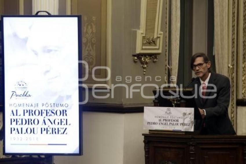 HOMENAJE PÓSTUMO PEDRO ÁNGEL PALOU