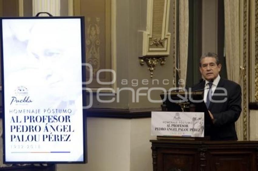 HOMENAJE PÓSTUMO PEDRO ÁNGEL PALOU