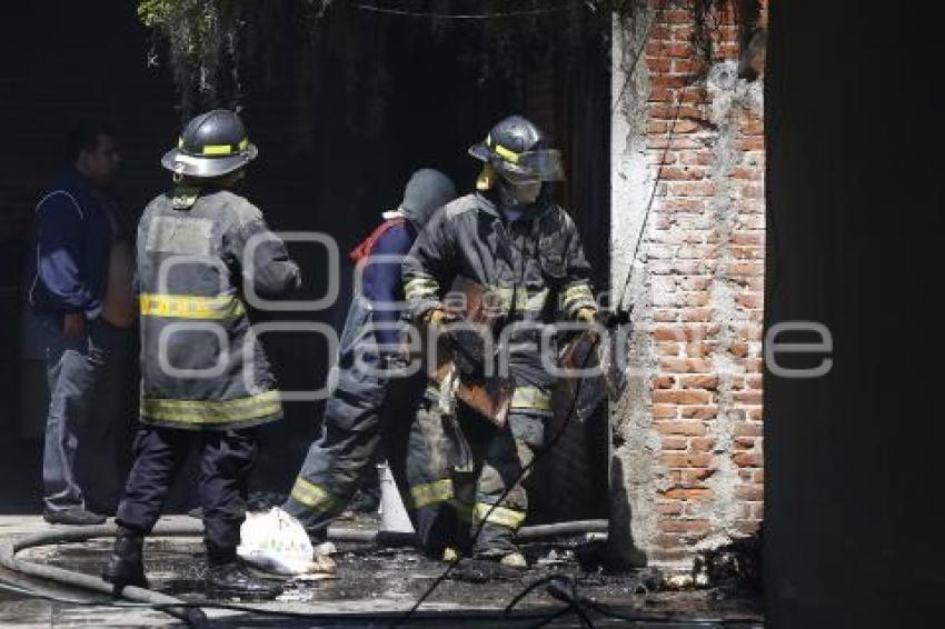 INCENDIO COLONIA VICENTE GUERRERO