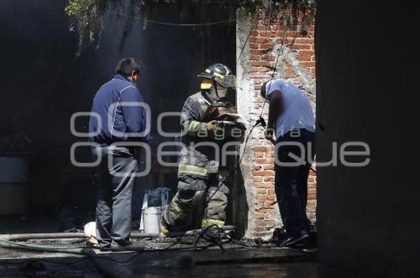 INCENDIO COLONIA VICENTE GUERRERO