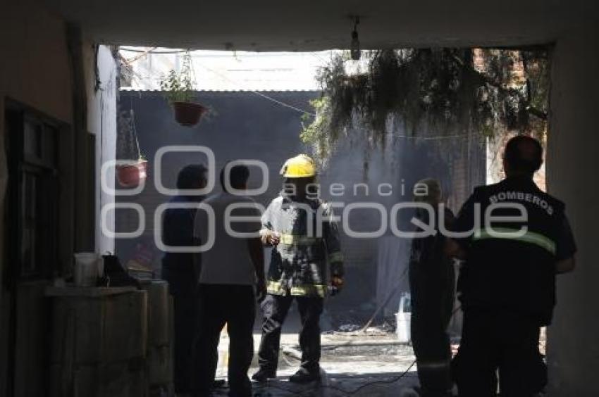 INCENDIO COLONIA VICENTE GUERRERO